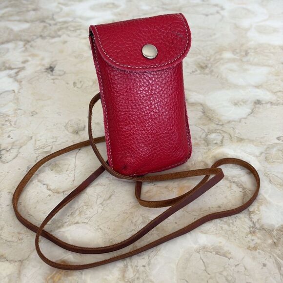 Vintage Roots Leather Mini Crossbody Case - Picture 4 of 13